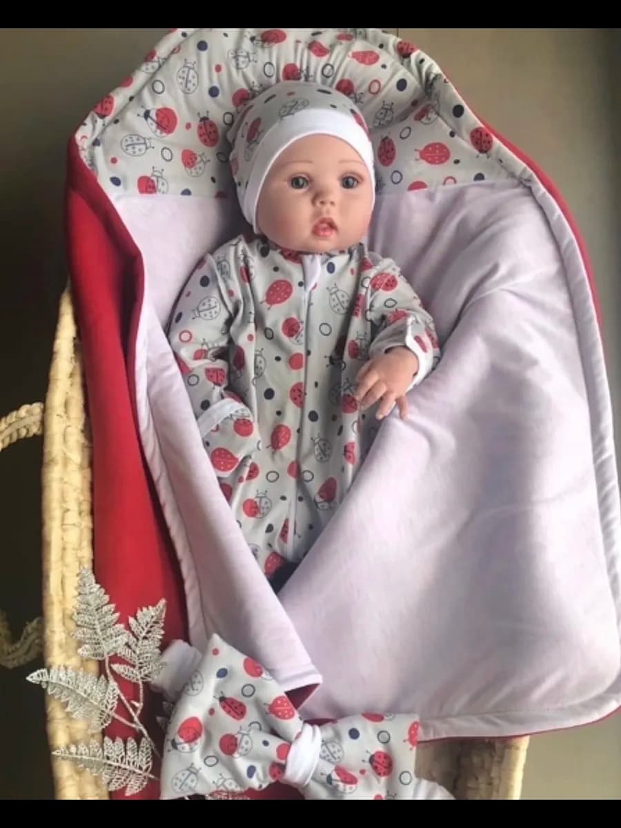 Конверт на выписку лето, комплект для новорожденного летний, набор в роддом, одеяло-плед, подарок