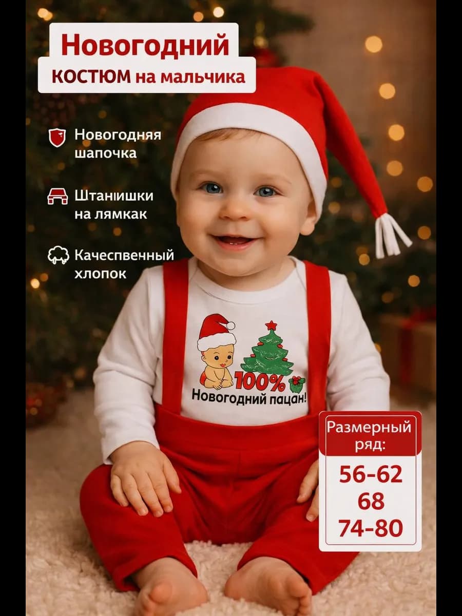 Костюм новогодний для малыша