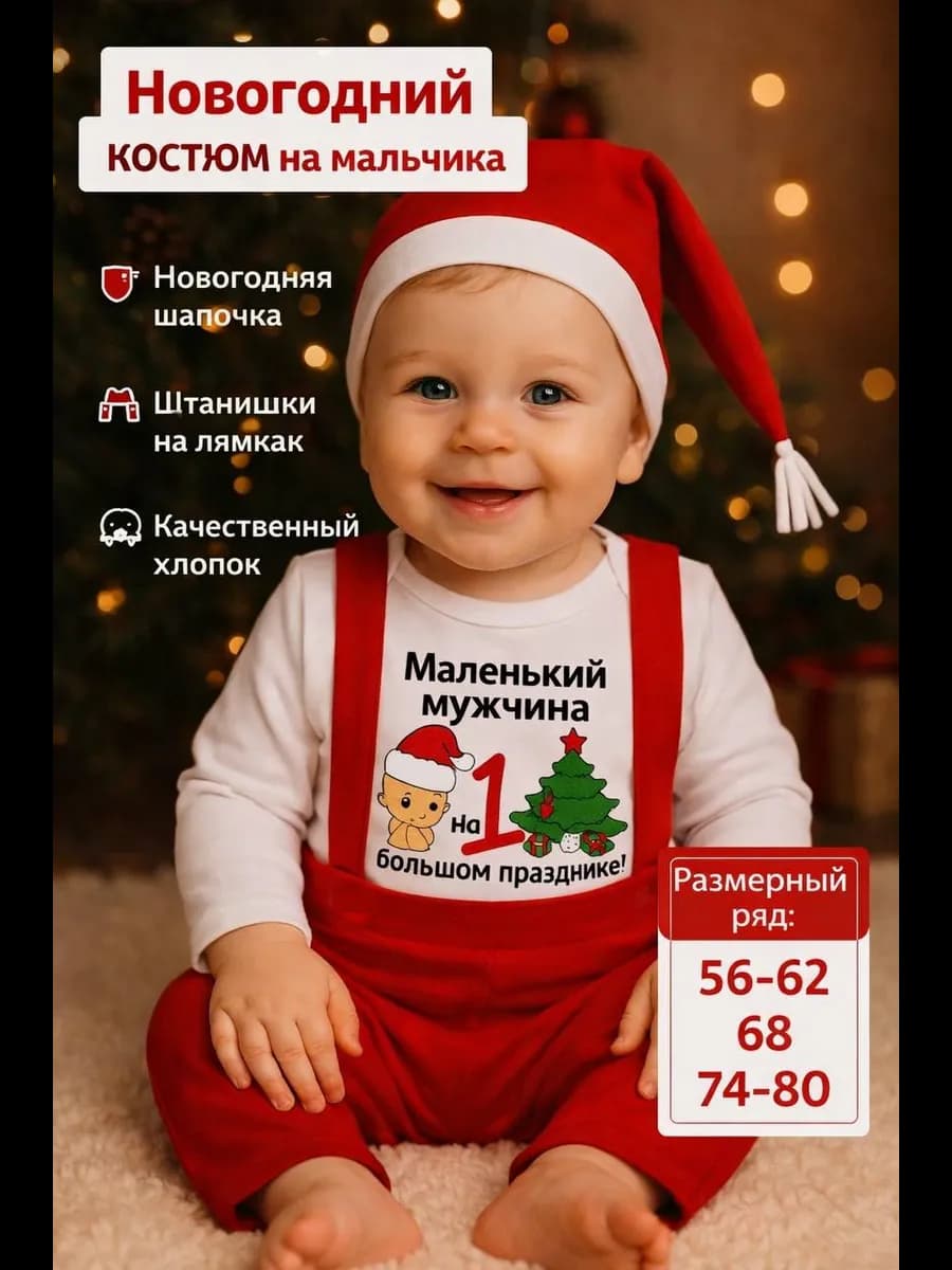 Костюм новогодний для малыша