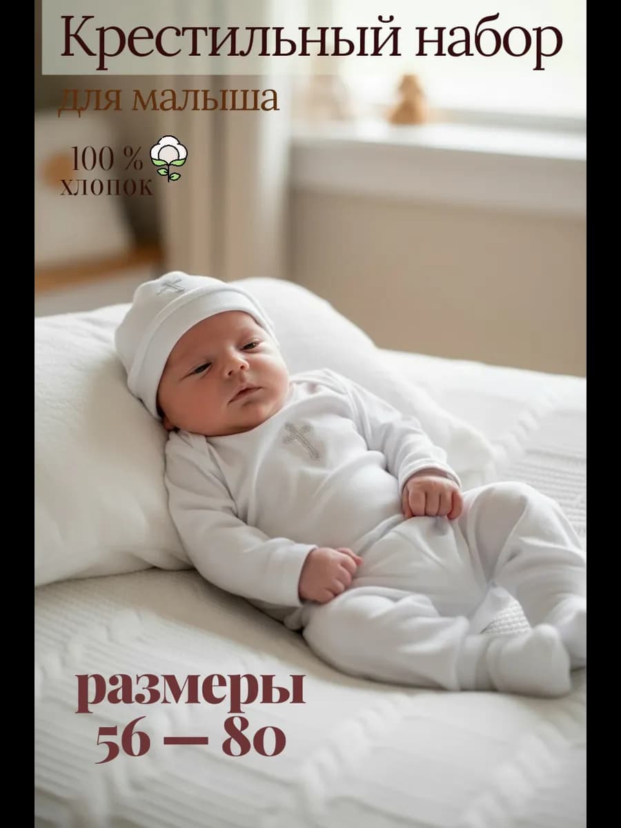 Крестильный набор для малыша